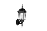 Kichler Madison 22.75 In. 1-LIGHT Black Outdoor Hardwired Wall Lantern Sconce. Fixed Price $63.92.