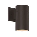 Craftmade Pillar Light Small Outdoor Wall Lantern, Matte Black ZA2124-TB-LED. Fixed Price $84.00.