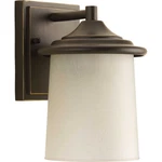 Progress Lighting Essential Collection 1-LIGHT Etched Umber Linen Glass. Fixed Price $41.83.