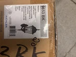 Kichler Madison 14.75" Light Outdoor Wall W/clear Glass *read* 9650BK. Fixed Price $31.62.