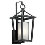 Kichler 49877BK - Pai 22" Tall Outdoor Black Wall Sconce (new Bad Box Only). Fixed Price $159.00.