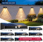 Kolpop Solar Fence Lights Outdoor With Motion SENSOR,8 Pack. Fixed Price $64.98.