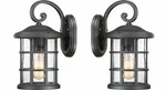 Quoizel CSE8408EK One Light Outdoor Wall Lantern Fixture, Earth Black - 2 Pack. Fixed Price $297.34.