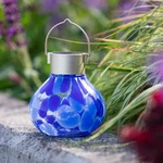 Allsop Solar Tea Lantern - Periwinkle. Fixed Price $39.99.