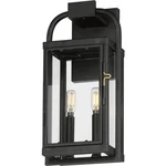Maxim Lighting 30802CLBK Bonham 16.5 Inch Black Outdoor Wall Mount. Fixed Price $185.30.