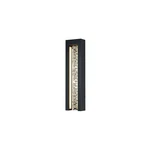 Black Led Outdoor Wall Sconce From The Liquid Collection. Fixed Price $248.00.