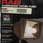 Rab FF42QT Energy Saving Fluorescent Flood Light. Fixed Price $28.00.