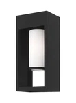 Livex Lighting 20982 Bleecker 14" Tall Outdoor Wall Sconce - Black. Fixed Price $379.99.