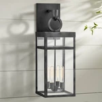 Hinkley Porter 35 1/4" High Aged Zinc Outdoor Wall Light. Fixed Price $1199.00.