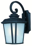 Maxim 3344WFBO Radcliffe 16.75" Outdoor Weathered Frost Wall Mount In Black. Fixed Price $248.00.