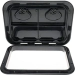 12-3/8" X 17-1/4" Deck Access Hatch Black Boat & Lids. Fixed Price $37.99.