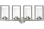 Sunset Lighting F15004-80 Prestige Four Wall Sconce Bright Satin Nick. Fixed Price $49.99.