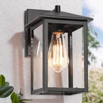 Gepow Outdoor Wall Lights Farmhouse Exterior Sconces - Textured Black. Fixed Price $63.68.