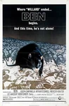 73215 Ben Movie 1972 Horror Willard Wall Decor Print Poster. Fixed Price $19.95.