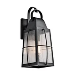 Kichler Tolerand 17.75 Outdoor Wall In Textured Black 1-LIGHT Exterior. Fixed Price $188.26.