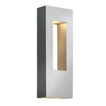 Hinkley Lighting Atlantis Outdoor 2 3.5" Wall, Titanium/etched 1648TT-LL. Fixed Price $351.29.