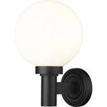 Z-lite 597M-BK Laurent Light 12.5 Inch Black Outdoor Wall. Fixed Price $134.30.
