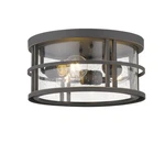 Z-lite 570F Bronze Jordan 3-LIGHT 12"W Outdoor Flush Mount Drum Ceiling Fixture. Fixed Price $315.00.