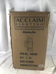 Acclaim 3492BK Kero Collection 1-LIGHT Wall Mount Outdoor Fixture,mattebla. Fixed Price $120.00.