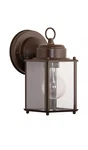 Progress Lighting P5607 Signature 1 Outdoor Wall Sconce - Bronze. Fixed Price $20.00.