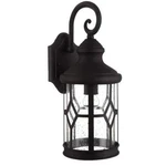Canarm IOL209 Black Atlanta Single Light 16"H Outdoor Wall Sconce. Fixed Price $77.76.