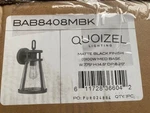 Quoizel BAB8408MBK Barber 15" Tall Wall Sconce - Black (new). Fixed Price $119.97.