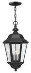 Hinkley Lighting 1672-LL Edgewater 3 10"W Outdoor Pendant Black. Fixed Price $459.00.