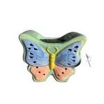 Sonoma Ceramic Butterfly Solar Lantern Light Outdoor Spring Pastels Gift Nwt. Fixed Price $17.09.