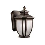 Kichler 9039RZ Salisbury 1-LIGHT 10.25" Small Outdoor Wall In Rubbed Bronze. Fixed Price $159.99.