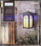 Allen & Roth Lindbergh Wall Lantern Specialty Bronze Finish #0361365. Fixed Price $39.99.