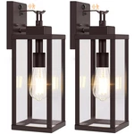 Beslowe 16 Upgraded Motion Sensor Outdoor Wall Lights Dusk To Dawn Porch. Fixed Price $110.82.