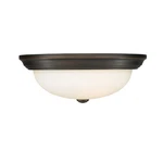 Used Millennium Lighting 4905-RBZ Kipson 3 Flush MOUNT-5.62 Inch Tall. Fixed Price $42.42.