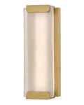 Hinkley Lighting 28974 Zayde 16" Tall Led Outdoor Wall Sconce - Brass. Fixed Price $379.00.