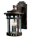 Maxim 3134 Sienna / Seedy Glass Santa Barbara 16" 3-LIGHT Wall Sconce. Fixed Price $329.80.