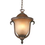 Kalco Santa Barbara Outdoor 3 Light Medium Hanging Lantern, Burnished Bronze - 9. Fixed Price $557.60.