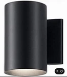 Kichler 9234BK Modern Indoor/outdoor Wall Light, Aluminum, Black. Fixed Price $20.00.