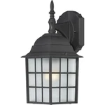 Nuvo Lighting 60/4906 Adams 14 Inch Textured Black Outdoor Wall Lantern. Fixed Price $59.99.