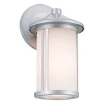 Kichler Lombard 1 Light Outdoor Small Wall Sconce, Brushed Aluminum - 59098BA. Fixed Price $86.97.