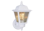 Volume Lighting White Hardwired Outdoor Coach Sconce W/ Clear Seedy Glass. Fixed Price $24.90.