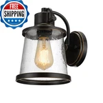 Globe Electric 44127 Charlie 1-LIGHT Outdoor Indoor Wall Sconce Led Bulb. Fixed Price $85.09.