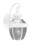 Livex Lighting 2051-03 Monterey 13 Inch White Outdoor Wall Lantern. Fixed Price $139.96.
