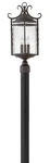 Hinkley Lighting 1141-CL Casa 23.75" Tall Post Black. Fixed Price $539.00.
