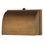 Vaxcel Walsh 7"W Outdoor Wall Light, Warm Brass/gold - T0794. Fixed Price $89.99.