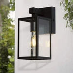Lnc Black Outdoor Wall Lantern 1-LIGHT Porch Patio Modern Sconce Clear Glass. Fixed Price $36.79.