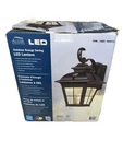 Altair AL-2163 Energy Saving Led Lantern Brushed Patina Clear Water Glass Bronze. Fixed Price $249.99.