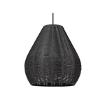 Golden Melany 1-LT Outdoor Pendant, Natural Black/ Wicker 6084-O1PNB-MBW. Fixed Price $380.00.