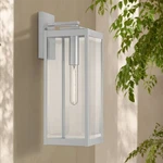 Quoizel Westover 20" High Silver Outdoor Wall Light. Fixed Price $249.99.
