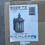 Kichler Kirkwood Wall Lantern (model 9029TZ, Tannery Bronze). Fixed Price $99.99.