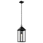 Prin 1 Light Outdoor Hanging PENDANT-22 Inch Tall And 9 Wide-black Finish. Fixed Price $269.97.
