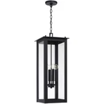 Capital Lighting Fixtures 934644BK Open Box Hunt Outdoor Pendant Chandeller. Fixed Price $289.00.